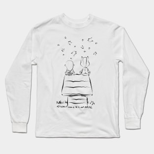 Bojack, Diane and the stars Long Sleeve T-Shirt